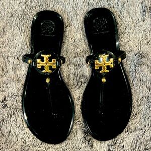 Tory Burch Mini Miller Flat Jelly Thong Sandals